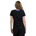 thumbnail image 4 of Hanes ComfortFit Stretch Women's Contrast V-neck Scrub Top, 4 of 4