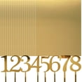 thumbnail image 1 of WWS-Gold Foil Mirror Cardstock Thick Paper, 235GSM Shimmering Paper 30 Pack Metallic Reflective Sheet for Cardmaking Scrapbook Poster Cardboard Party Decor DIY Craft, 1 of 4