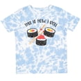 thumbnail image 3 of Inktastic Kawaii How I Roll Sushi Boys or Girls Toddler T-Shirt, 3 of 5