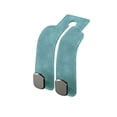 thumbnail image 2 of Car Seat Hooks For Headrest Premium Leather And Metal Auto Accessories,N Car Seat Back Storage Hooks, 2 of 6