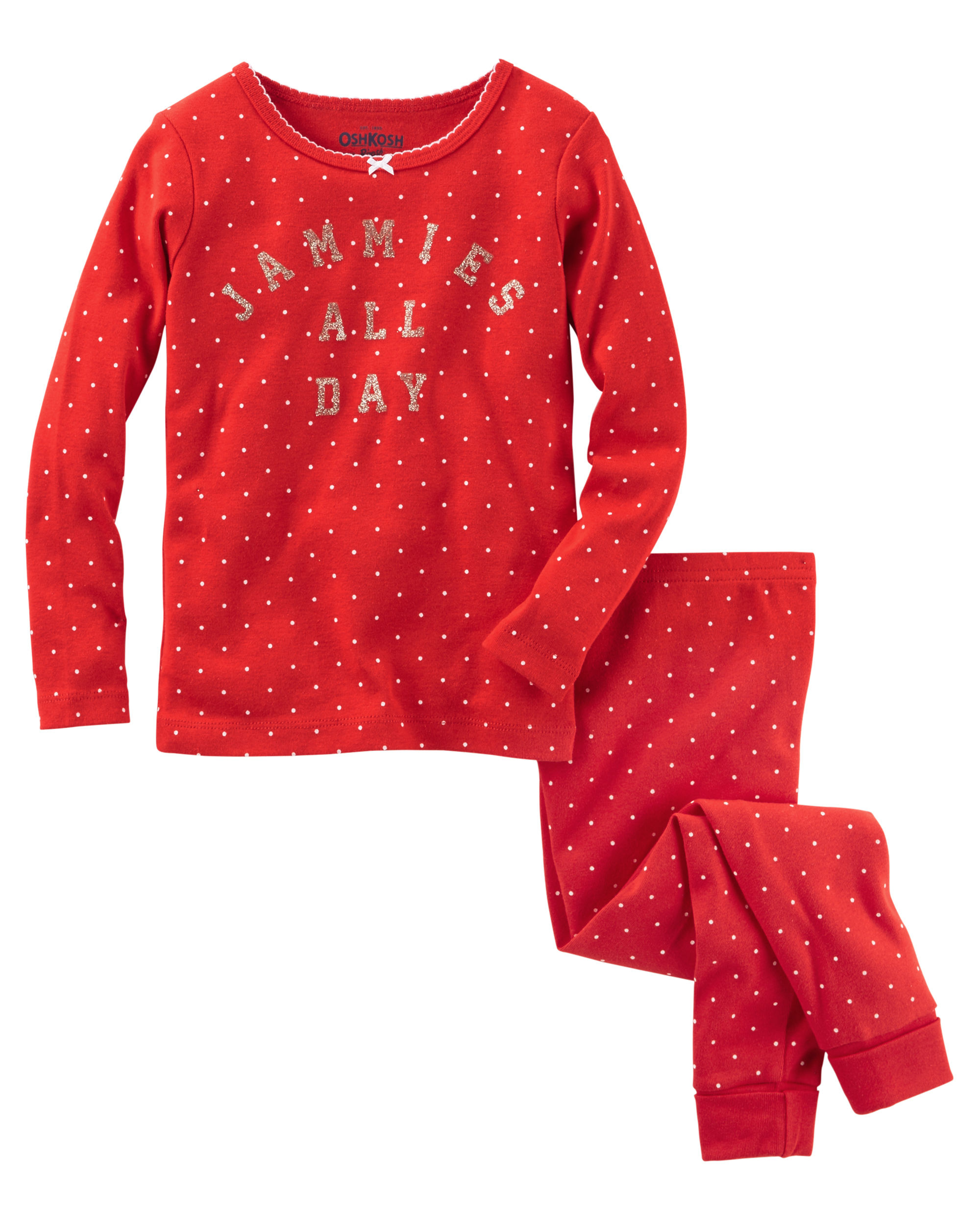 Oshkosh B'gosh OshKosh B'gosh Little Girls' 2 Pc Sparkle Jammies All