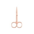 thumbnail image 1 of Vogacara Alicates para cutículas de uñas Tijeras de acero inoxidable Galvanoplastia Recortadora de cejas plantillas de cejas Chapado en oro rosa. Vogacara CE011500-03, 1 of 6