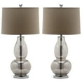 thumbnail image 2 of SAFAVIEH Mercurio Double Gourd Lamp (Set of 2) | Silver |, 2 of 6