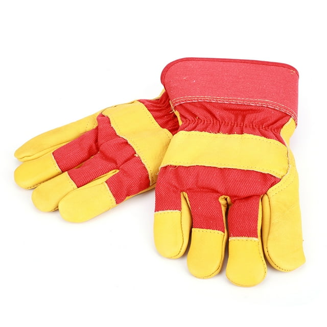 Anti Frostbite Gloves,Thickening Cowhide Warm Ski Anti Chill Gloves Cold Wear Precision Engineered