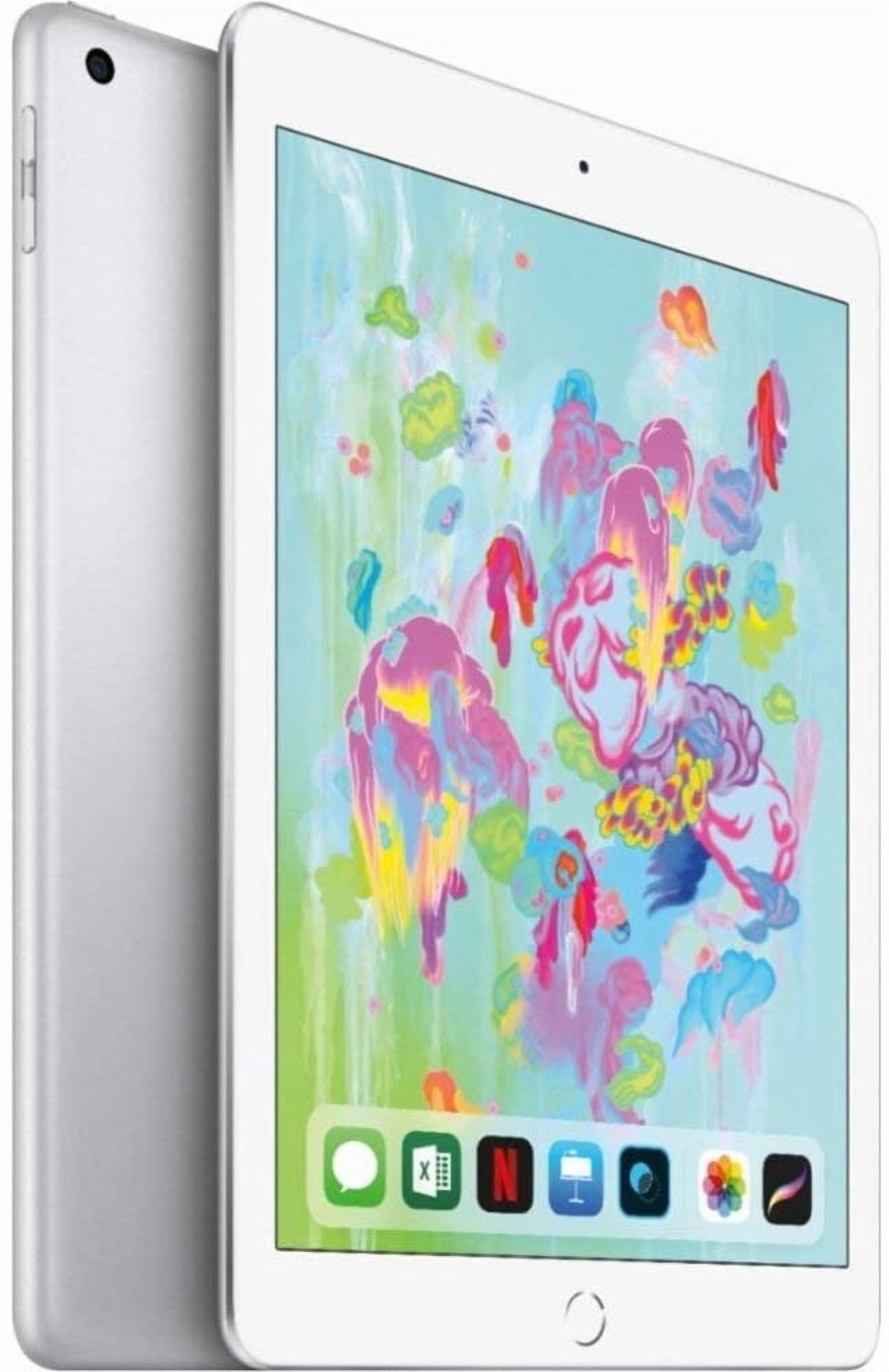 Refurbished Apple iPad 6th Gen A1893 (WiFi) 128GB Silver (Grade A
