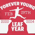 thumbnail image 3 of CafePress - Forever Young Feb 29Th Leap Year T Shirt - Women's Traditional Fit Dark T-Shirt, 3 of 4