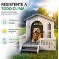 thumbnail image 2 of Casa Para Perro Q Perrón Raza Mediana Con Terraza Resistente Y Duradera, 2 of 7