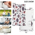 thumbnail image 3 of GZHJMY 2 Piece Bird Flower Vintage Illustration Hand Towels for Bath Decorative, Pure Cotton Guest Towels Fingertip Towels for Bathroom Spa Gym,16 x 28 inch, 3 of 7