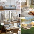 thumbnail image 6 of Dark Sage Green Botanical Outdoor Pillow Covers 20x12 Inch Lumbar Pillow Covers Set of 2 Waterproof Decorative Throw Pillow Cases Spring Floral Summer Botanical Retro Cushion Covers for Patio, 6 of 7