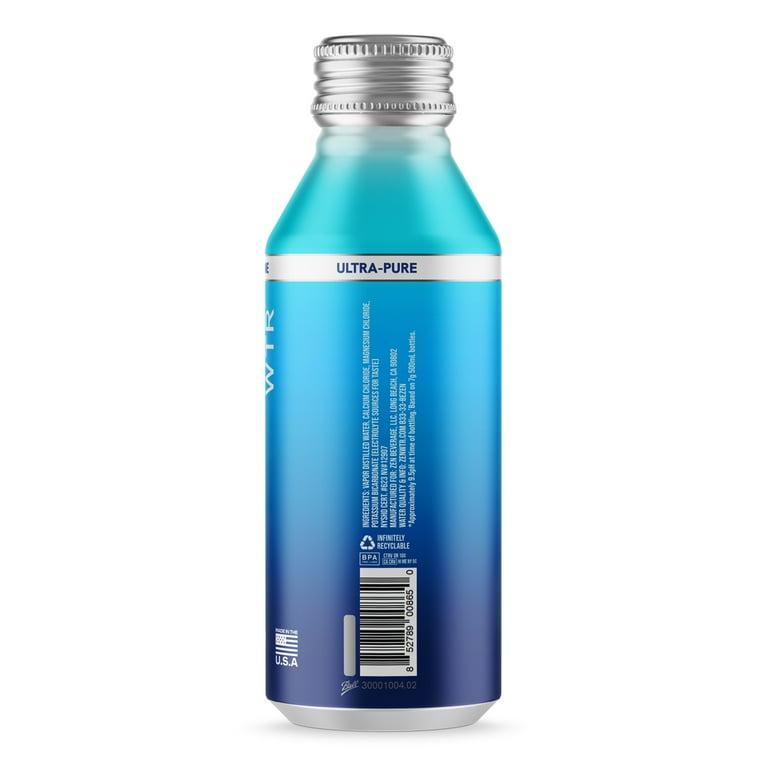 その他 Prowater Zen ZenWTR Ultra-Pure Vapor Distilled Water 16 oz Pack of 12 with 9 pH