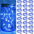 thumbnail image 1 of Guirnalda de luces LED chzk, 2 m, 20 luces LED centelleantes, azul, 1 of 7
