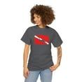 thumbnail image 3 of Vintage Scuba Diving Shirt, Gift For Diver Tee, Sea Lover T-shirt - ID: 776, 3 of 7