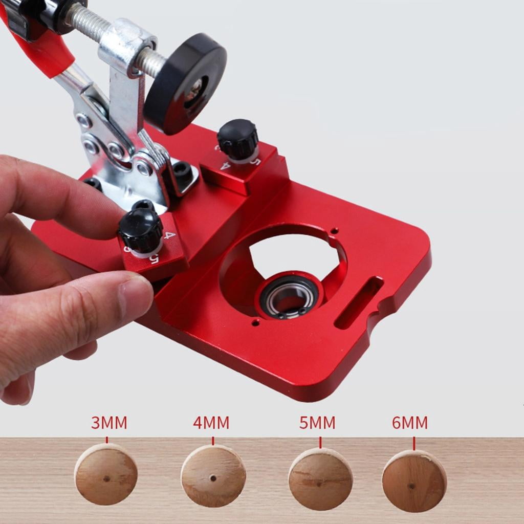 CEORPER 35mm Hinge Punch locator Hinge Boring Jig Positioning Plate Hinge Drilling Jig