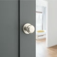 thumbnail image 3 of Kwikset Cove Passage Doorknob Satin Nickel, 3 of 6