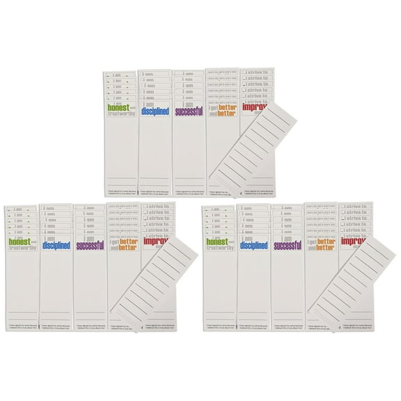 Inspired Minds Page Keepers Bookmarks, Inner Strength Booster Set, 30 Per Set, 3 Sets