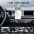 thumbnail image 2 of Magnetic Car Phone Holder Stand, Universal Rotation Car Phone Mount, 2 of 2