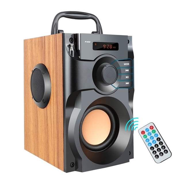 Portable Bluetooth Speaker Wireless Stereo Subwoofer Bass Speakers Column Support FM Radio USB Remote Control ,High Sound