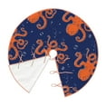 thumbnail image 3 of Bingfone Christmas Tree Skirt Mat Christmas Decoration Interior 48"-Octopus, 3 of 8
