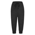 thumbnail image 3 of Capri Pants for Women 2025 Solid Color Summer Casual Running Workout Capris Leggings Womens Cropped Pants, 3 of 6