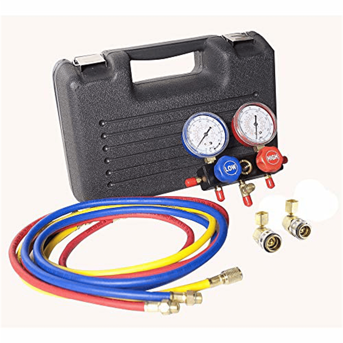 FJC 6760SPC R134a 60 in. Manifold Gauge & Hose Set in Case