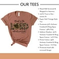 thumbnail image 3 of Love in Faith | Trust in The Lord Short Sleeve | Heather Chestnut | Christian T-Shirts for Women | Faith Based Apparel |Christian Gifts, 3 of 6