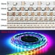 thumbnail image 2 of Tira de luces Led inteligente, iluminación RGB de 1m/2m/3m/4m/5m, DC5V WS2812B, 30/60/74/96/144 Led/WS2812 m, PCB negro/blanco IP30/65/67, 2 of 3