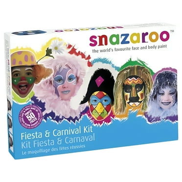 Snazaroo Face Painting Palette Kit - Rainbow Face Painting Kit