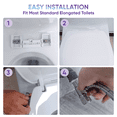 thumbnail image 3 of Liba Dual Nozzle Non-Electric Bidet Toilet Seat, Bidet Attachment for Elongated Toilet, Self-Cleaning, Feminine & Posterior, 3 of 5