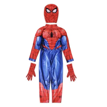 Disney Store Classic Spider Man Costume Set for Kids Boys Size 9/10