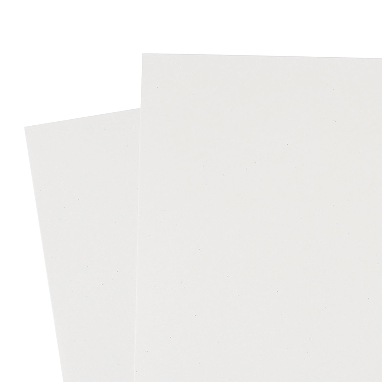 Colorbok Fresh White Snow Glitter Paper, 12"x12", 121 lb./180 GSM, 2 Sheets