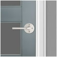 thumbnail image 6 of Lisbon Privacy/Bed & Bath Lever - 155 Series with Round Trim - Boxpack, 6 of 7