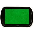 thumbnail image 2 of Craft County Pigment Ink Stamp Pad – Refillable Ink Pad in 15+ Colors – Raised Edges for Larger Stamps – Shamrock Green, 2 of 5