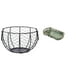 thumbnail image 1 of Cesta de huevos,Cesta multiusos para huevos,cesta tejida de alambre de hierro,Cesta de almacenamiento de alambre para huevos Cesta de almacenamiento portátil,Bandeja de almacenamiento,Bandeja, 1 of 8