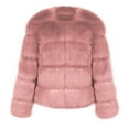 thumbnail image 6 of Faux Fur Coat Women, Yigetop Womens Winter Outerwear Faux Fur Long Sleeve Crop Jacket Shaggy Coat Open Front Cardigans Faux Fur Jacket U 3XL, 6 of 7