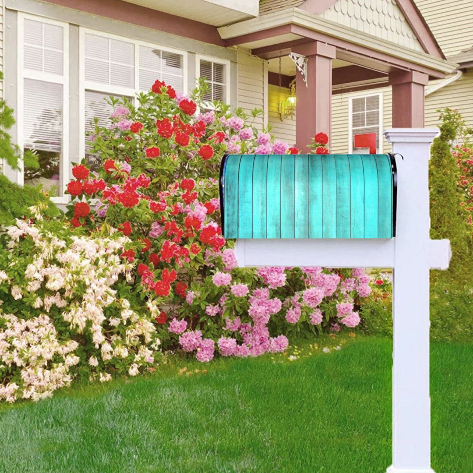 Kdxio Magnetic Mailbox Cover 21x18 in Mailbox Cover Outdoor Decoration Holiday Mailbox Covers for Home Garden Yard-21x18 in