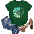 thumbnail image 5 of Basic T Shirts for Women Everyday Casual Loose Fit Summer Short Sleeve, 5 of 6