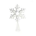 thumbnail image 1 of Adorno para árbol de Navidad DUSVALLY copos de nieve con purpurina plata, 1 of 8