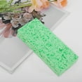 thumbnail image 6 of Unique Bargains 1 Pc Honeycombs Rectangular Bath Sponge Body Scrubber Cyan, 6 of 6