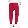 thumbnail image 3 of Men’s Fleece Lined Jogger Pants Quilted Insulation Elastic Waistband Drawstring Adjustable Fit Casual Style Sweatpants, 3 of 3