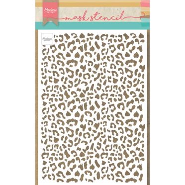 Cheetah Print Pattern Stencil - Walmart.com