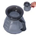 thumbnail image 3 of Coffee Kettle, Tea Bottle, Coffee Kettle, Coffee Sharing Pot Coffee Kettle Heat  Coffee Sharing Pot Transparent Black Glass Tea Pot For Kitchen Home, 3 of 8
