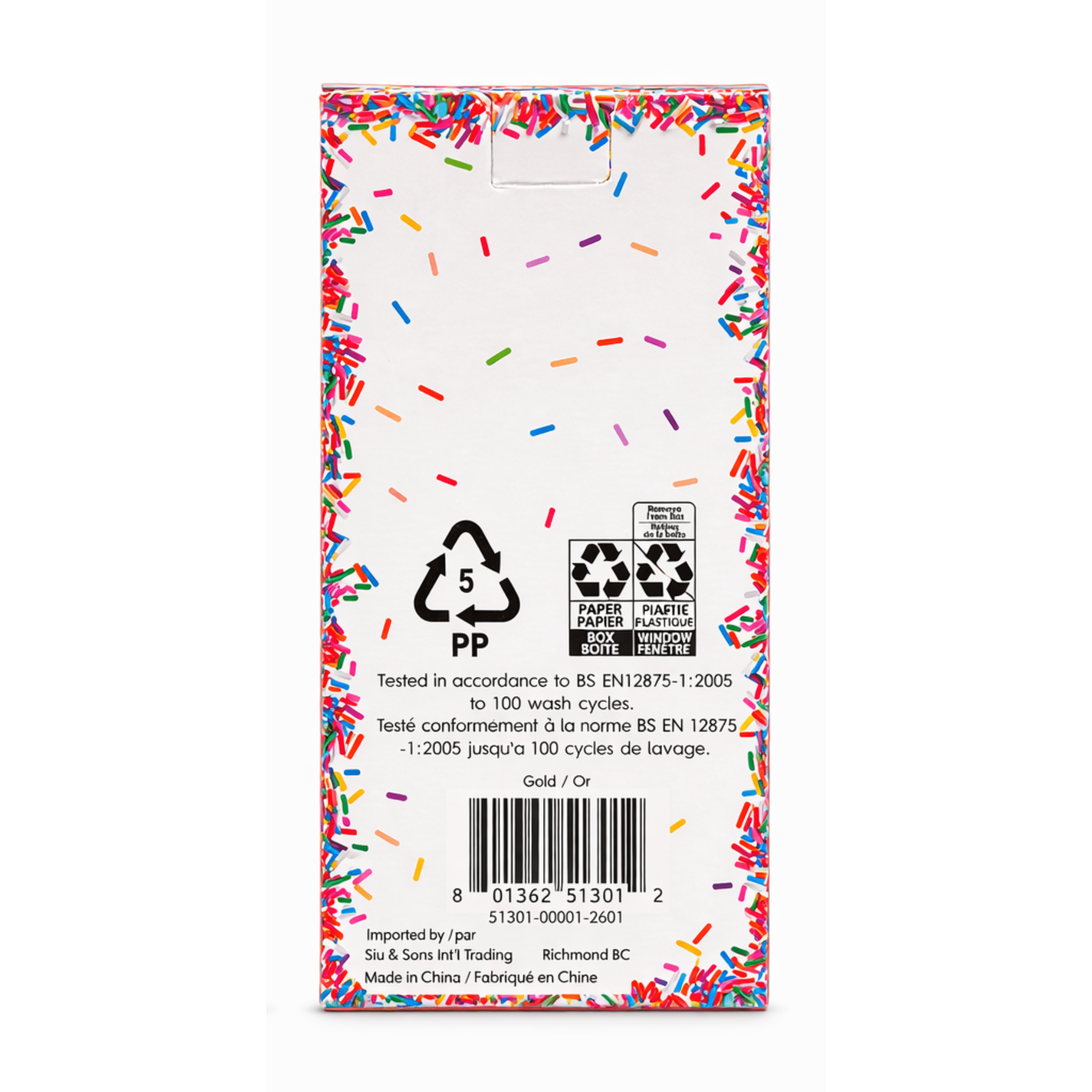 Fantastik Party Ensemble de couverts en plastique doré, 24 pièces