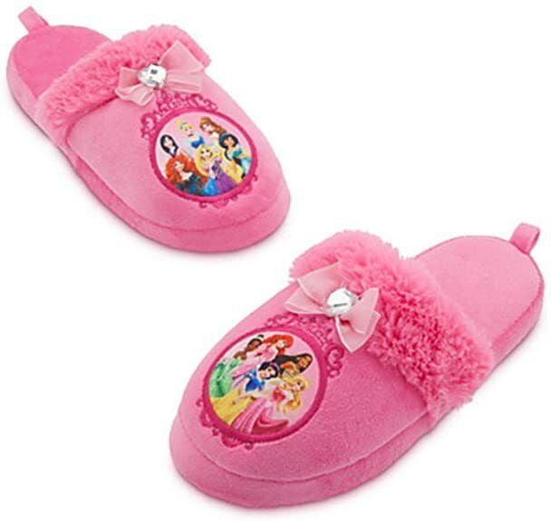 Disney Store Princess Slippers Shoes Girl Size 9/10