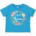thumbnail image 3 of Inktastic I Love my Nana- flower circle Boys or Girls Toddler T-Shirt, 3 of 5