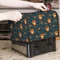 thumbnail image 7 of Pofeuu Cute plant fox Print Toaster Cover 4 Slice, Bread Dust Cover & Fingerprint Protection, Kitchen Small Appliance Covers(Toaster Cover), 7 of 7
