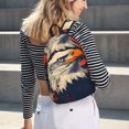 thumbnail image 5 of Easygdp American Bald Eagle A Mochila de Lona Resistente para Laptop, Compatible con Laptops de 15 a 17 pulgadas, Ideal para Escuela, Trabajo y Viajes-Medium, 5 of 5
