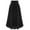 Black, variant on Spring Tops for Women Maxi Skirts for Women under $10 Women's Sexy Party Chiffion High Waist Lace-up Hip Long Skirt