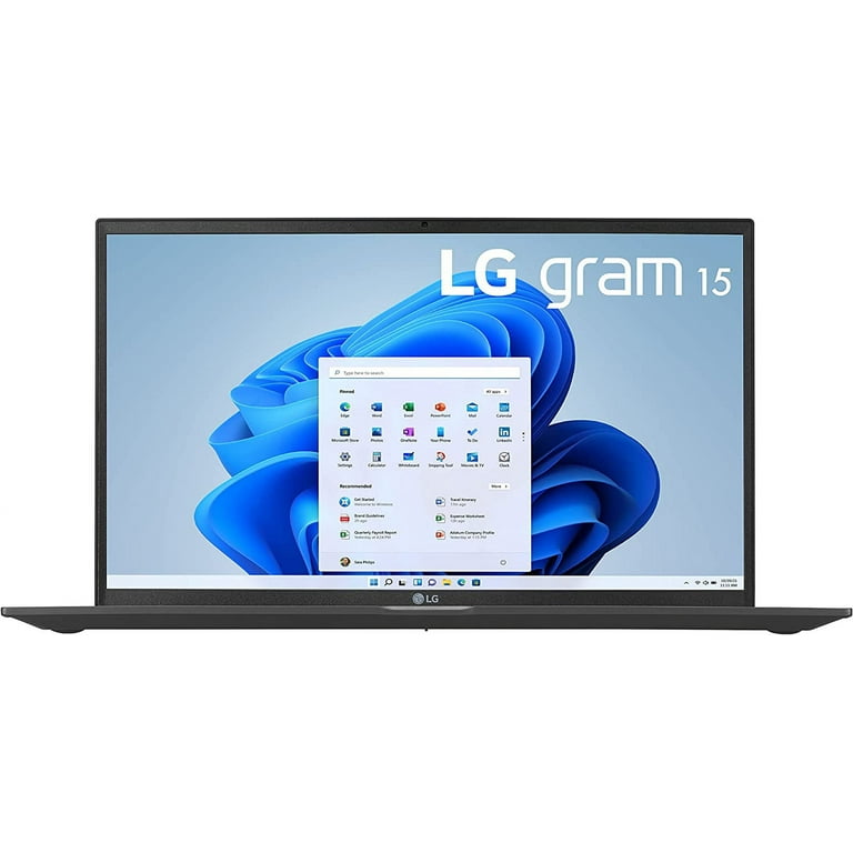 LG gram 15 15.6' FHD Touchscreen Laptop, Intel i7-1195G7