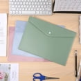 thumbnail image 2 of A4 File Folder Organizer File Bag Office Data Book Organizer Storage Bag File Pouch Bill Folder Office Stationery, 2 of 7