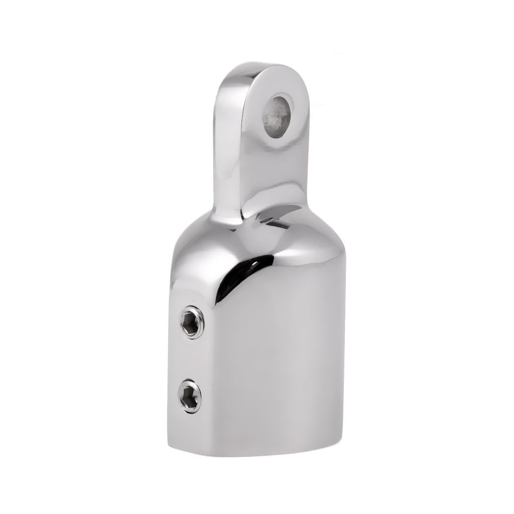 Wzmzjy Boat Bimini Top Fittings - 2x Deck Hinge with Quick Release Pin + 2x 1inch 25mm